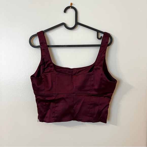 Aritzia Wilfred Shine Bustier Top - Picture 2 of 4